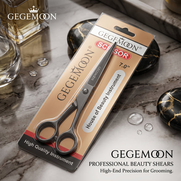 Professional Medium Beauty Scissors – Precision Cutting, Stainless Steel & Multi-Purpose Grooming Tool