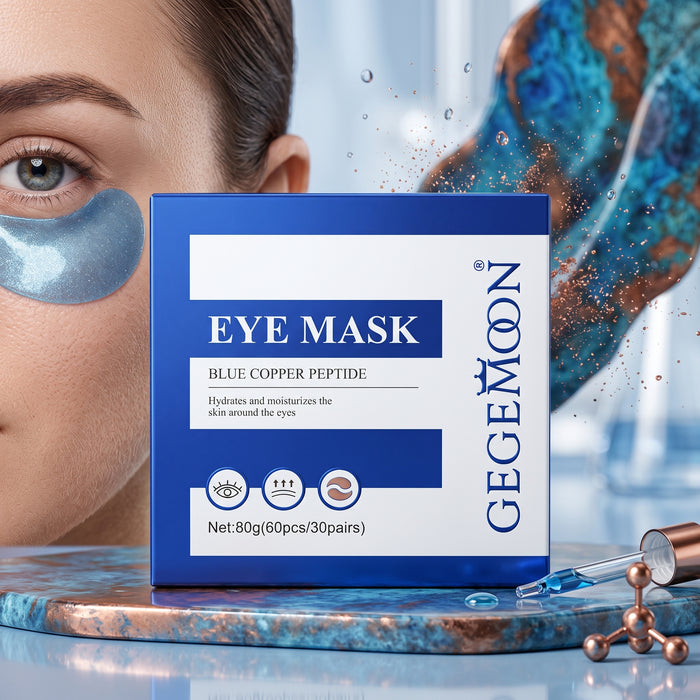 Blue Copper Peptide Eye Mask 80g – Advanced Anti-Aging, Firming & Skin Regenerating Under Eye Patches