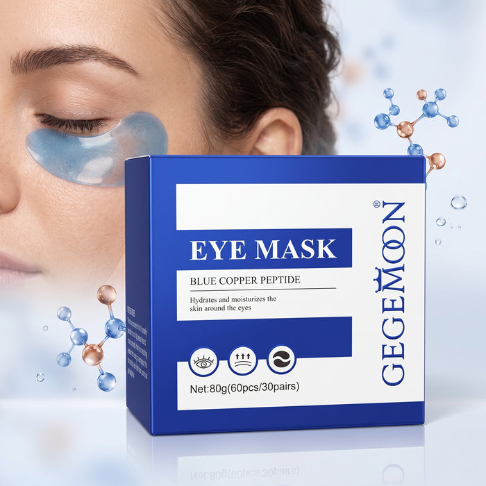 Blue Copper Peptide Eye Mask 80g – Advanced Anti-Aging, Firming & Skin Regenerating Under Eye Patches