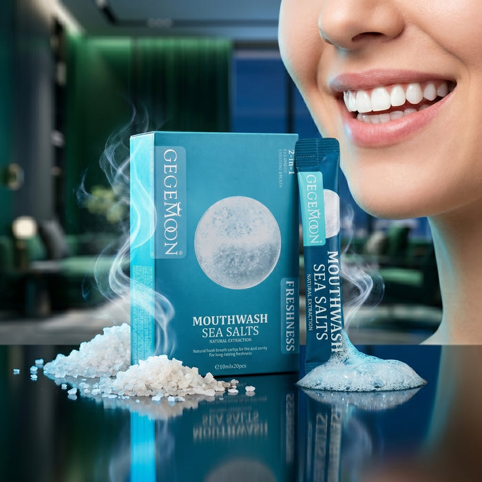 Sea Salt Mouthwash – Antibacterial, Breath Freshening & Gum Protecting Oral Rinse