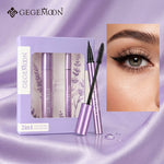 Mascara & Eyeliner Pen 2-in-1  – Long-Lasting Volumizing Lashes & Precise Eye Defining Makeup