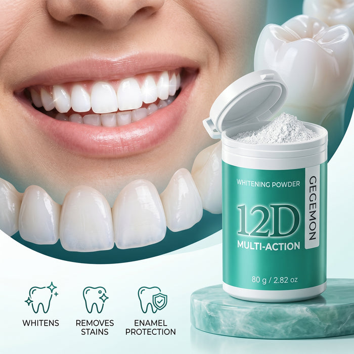 Multi-Action Tooth Care Powder 80g – Whitening, Freshening, Repairing & Complete Oral Care Dental Powder