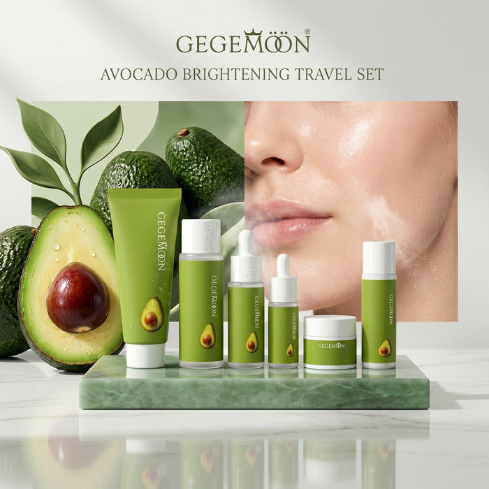 Avocado Complete Beauty Travel Set – Full Skincare & Personal Care Kit for Travel & Gifting