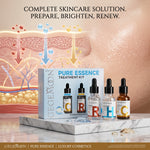Pure Essence Treatment Serum Set 3-in-1 – Brightening, Anti-Aging & Deep Hydrating Concentrated Serum Collection
