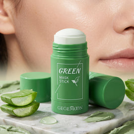Aloe Vera Green Mask Stick – Soothing, Deep Pore Cleansing & Oil Control Solid Face Mask (Style 2)
