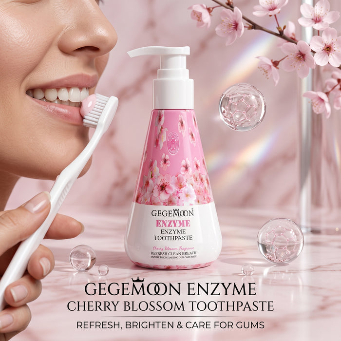 Enzyme Whitening Toothpaste 220g – Natural Stain Removing, Enamel Strengthening & Fresh Breath Daily Dental Care