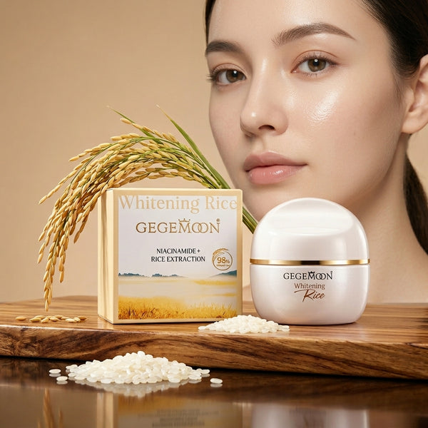 Rice Whitening Face Cream 50g – Brightening, Even Skin Tone & Deep Nourishing Daily Moisturizer