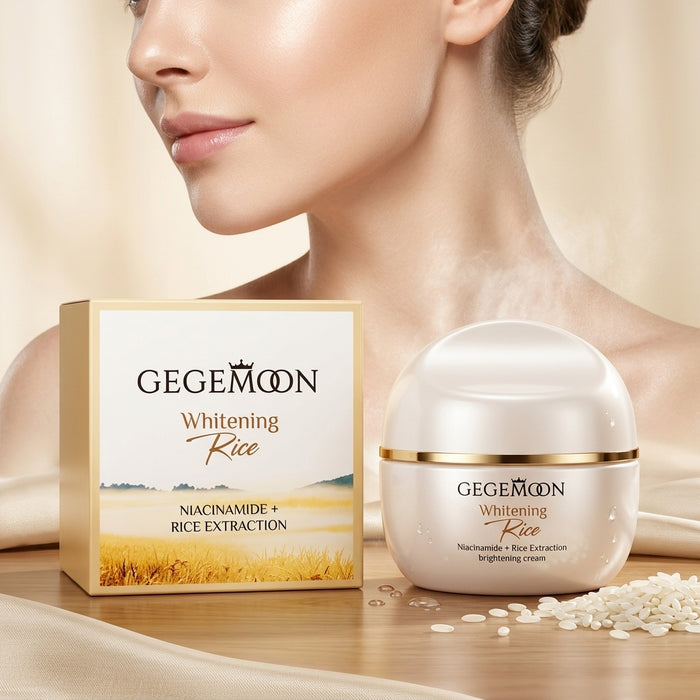 Rice Whitening Face Cream 50g – Brightening, Even Skin Tone & Deep Nourishing Daily Moisturizer