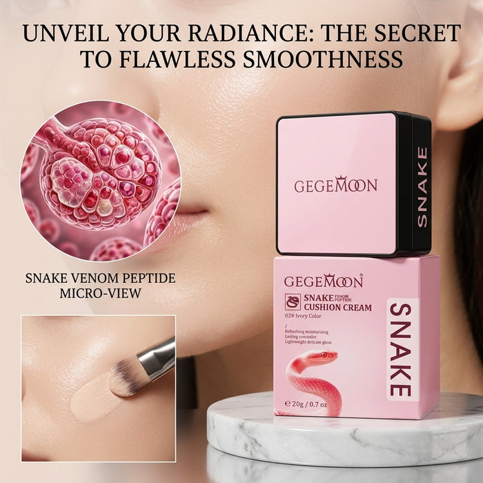 Snake Venom Peptide Cushion Cream – Powerful Anti-Wrinkle, Firming & Skin Lifting Daily Moisturizer