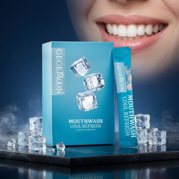 Cool Iced Mouthwash – Antibacterial, Breath Freshening & Gum Protecting Oral Rinse