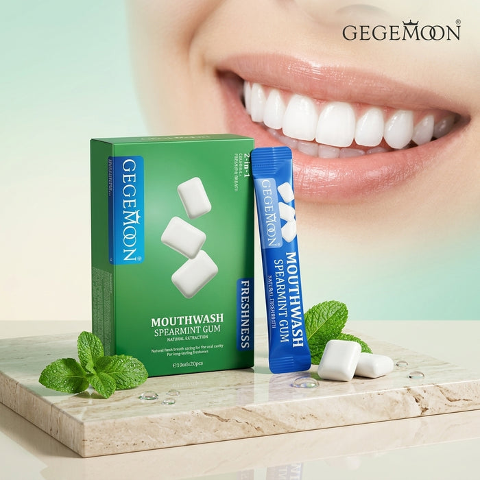 Spearmint Gum  Mouthwash – Antibacterial, Breath Freshening & Gum Protecting Oral Rinse
