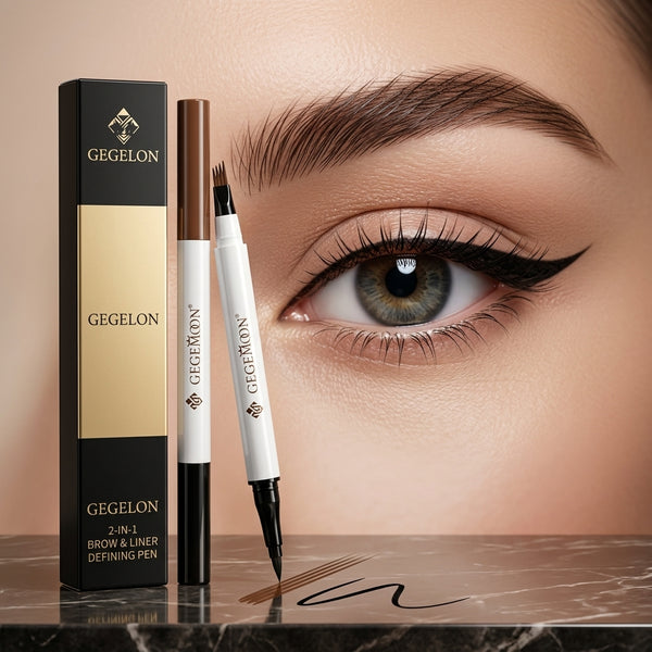 Stamp Eyeliner 2 in 1 –  Precision Wing & Cat Eye Stamp Liner for Flawless Eye Looks