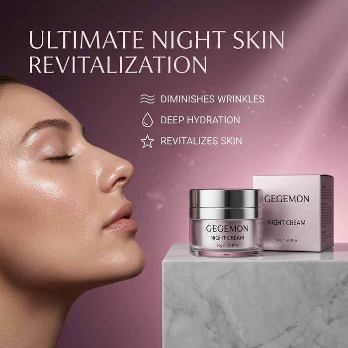 Intensive Night Cream 50g – Overnight Repair, Deep Nourishing & Anti-Aging Skin Renewal Moisturizer
