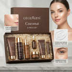 Coconut & Ceramide 6-in-1 Skincare Set – Deep Moisturizing, Skin Barrier Repair & Softening Routine Kit