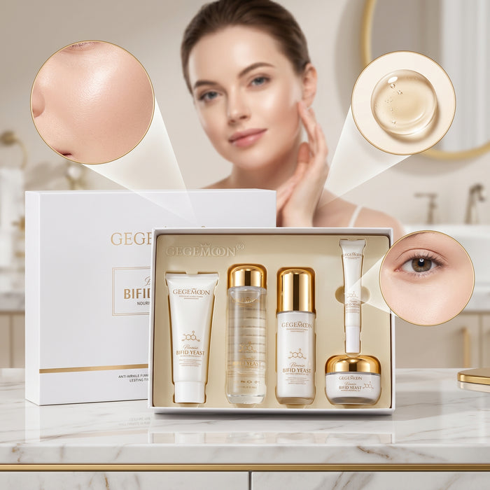 Bifida Yeast Ferment 5-in-1 Skincare Set – Probiotic Brightening, Barrier Repair & Skin Balancing Routine Kit