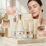 Vitamin A & AHA 7-in-1 Exfoliating Skincare Set – Resurfacing, Anti-Aging & Brightening Complete Routine Kit