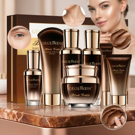 Black Truffle Luxury 7-in-1 Skincare Set – Premium Anti-Aging, Brightening & Deep Nourishing Routine Kit