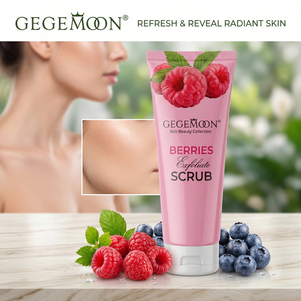 Mixed Berries Exfoliating Body Scrub – Antioxidant Rich Skin Smoothing Formula - 200ml
