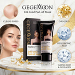 Black Peel-Off Face Mask Tube 100g – Deep Pore Cleansing, Blackhead Removing & Skin Purifying Treatment (Style 1)