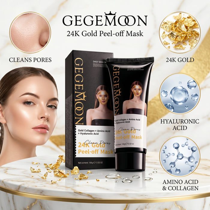 Black Peel-Off Face Mask Tube 100g – Deep Pore Cleansing, Blackhead Removing & Skin Purifying Treatment (Style 1)