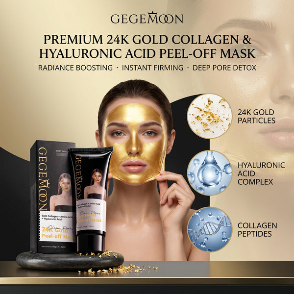 Black Peel-Off Face Mask Tube 100g – Deep Pore Cleansing, Blackhead Removing & Skin Purifying Treatment (Style 1)
