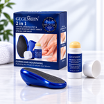 Gegemoon Crystal Foot Filer and Crack Repair Balm Blue