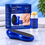 Gegemoon Crystal Foot Filer Crack Balm Blue - Side View