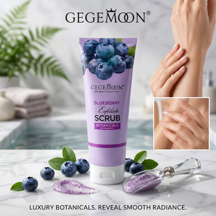 Blueberry Brightening Body Scrub – Vitamin-Rich Deep Exfoliating & Skin Renewal - 200ml