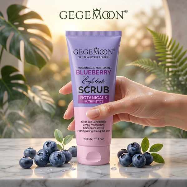 Blueberry Brightening Body Scrub – Vitamin-Rich Deep Exfoliating & Skin Renewal - 200ml