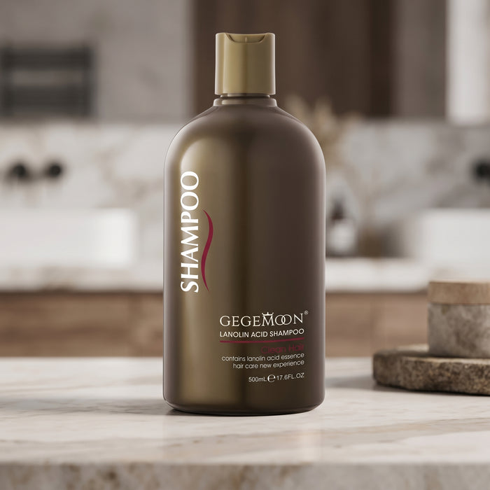 Lanolin Acid Repairing Shampoo 500ml – Intensive Moisture Restoration & Scalp Nourishing Hair Cleanser