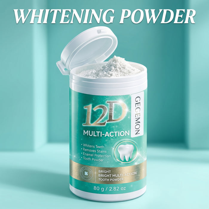 Multi-Action Tooth Care Powder 80g – Whitening, Freshening, Repairing & Complete Oral Care Dental Powder