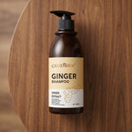 Ginger Anti-Hair Loss Shampoo 400ml – Scalp Stimulating, Strengthening & Volumizing Hair Cleanser