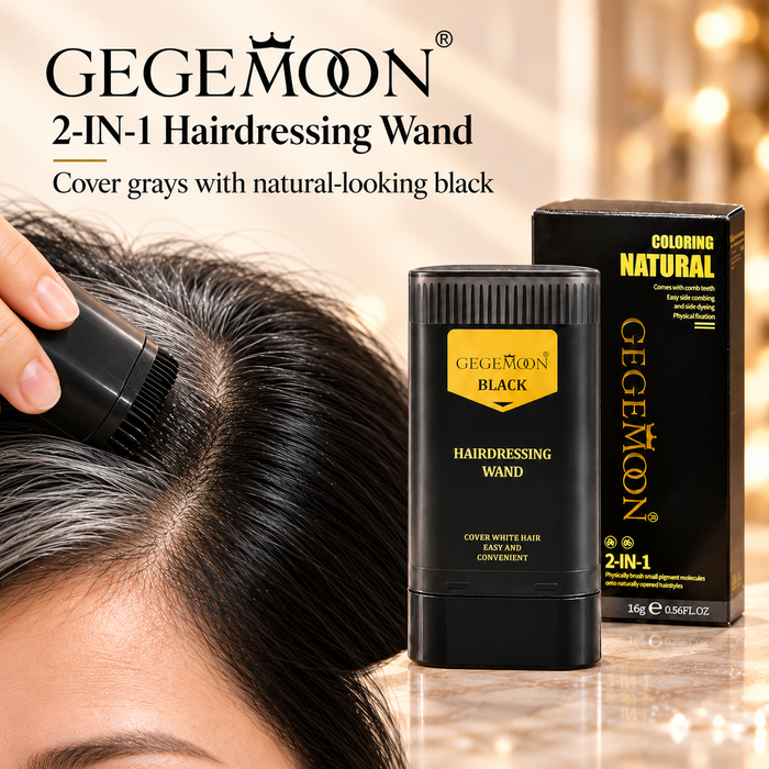 Hair Colour Pigment Stick with Brush – Instant Root Touch-Up, Grey Coverage & Hairline Filling Pen