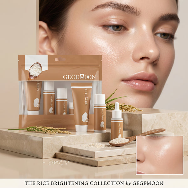 Rice Brightening Complete Beauty Travel Set – Full Skincare & Personal Care Kit for Travel & Gifting