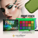 Fruity Punch 15-Color Eyeshadow Palette – Vibrant Tropical & Colorful Shades for Bright & Bold Eye Makeup