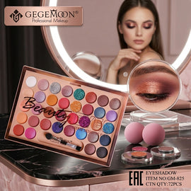 36-Color Eyeshadow Palette – Ultimate Matte, Shimmer & Glitter Collection for Professional & Creative Eye Artistry