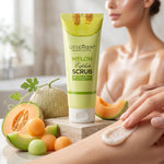 Melon Hydrating Body Scrub – Refreshing Deep Exfoliation & Skin Softening Formula - 200ml