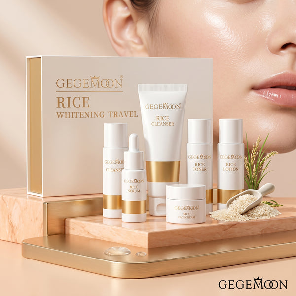 Whitening Skincare Travel Set – Brightening & Skin Tone Evening Complete Beauty Kit On-the-Go (Set 3)