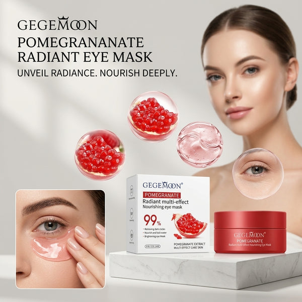 Pomegranate Antioxidant Eye Mask 80g – Brightening, Anti-Aging & Deeply Nourishing Under Eye Patches