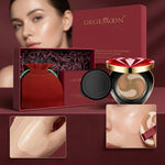 2-in-1 Fancy Air Cushion Foundation & Concealer – Lightweight Full Coverage, Natural Glow & Long-Lasting Makeup (Shade 4)