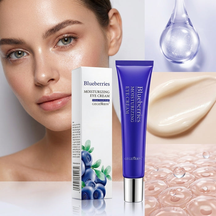 Blueberry Antioxidant Eye Cream – Brightening, Anti-Puffiness & Deep Hydrating Under Eye Treatment