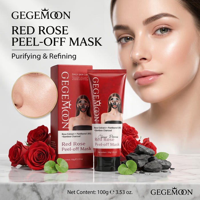 Black Peel-Off Face Mask Tube 100g – Deep Pore Cleansing, Blackhead Removing & Skin Purifying Treatment