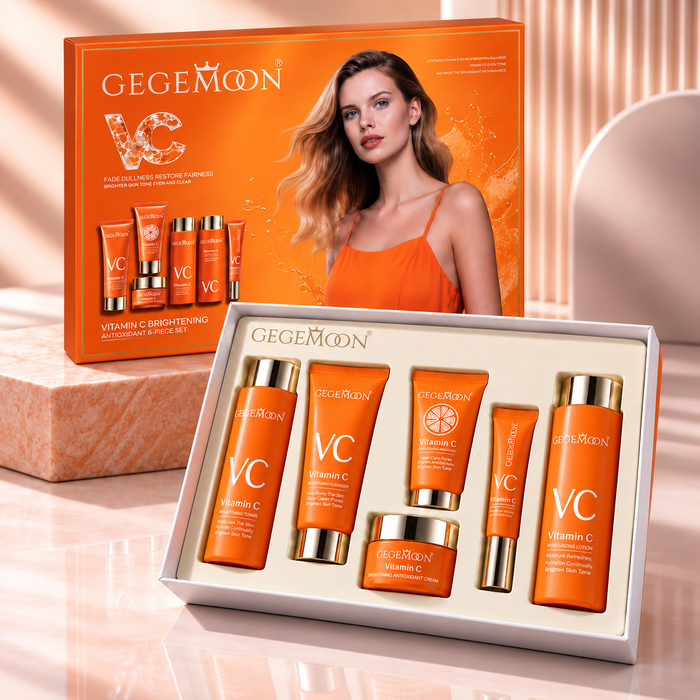 Gegemoon Vitamin C 6 Piece Brightening Skincare Set