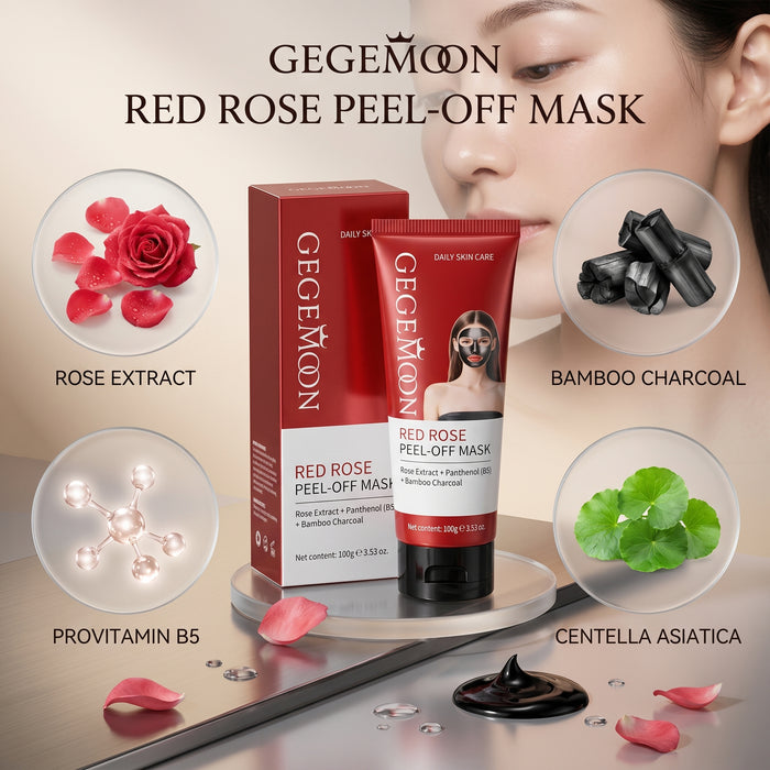Black Peel-Off Face Mask Tube 100g – Deep Pore Cleansing, Blackhead Removing & Skin Purifying Treatment